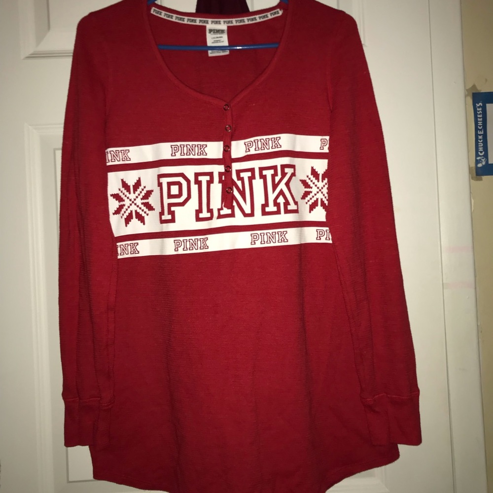 Long sleeve sleep shirt